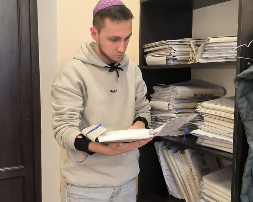 Вітаємо Гада Грильберга з отриманням диплому