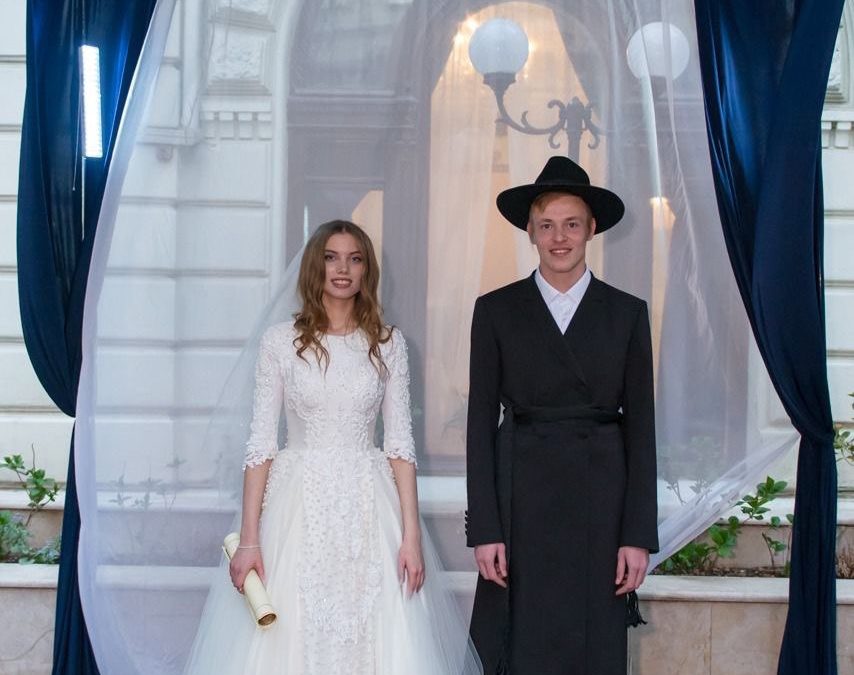 Хупа Шимона Ткаченка та Менухи Цишкової